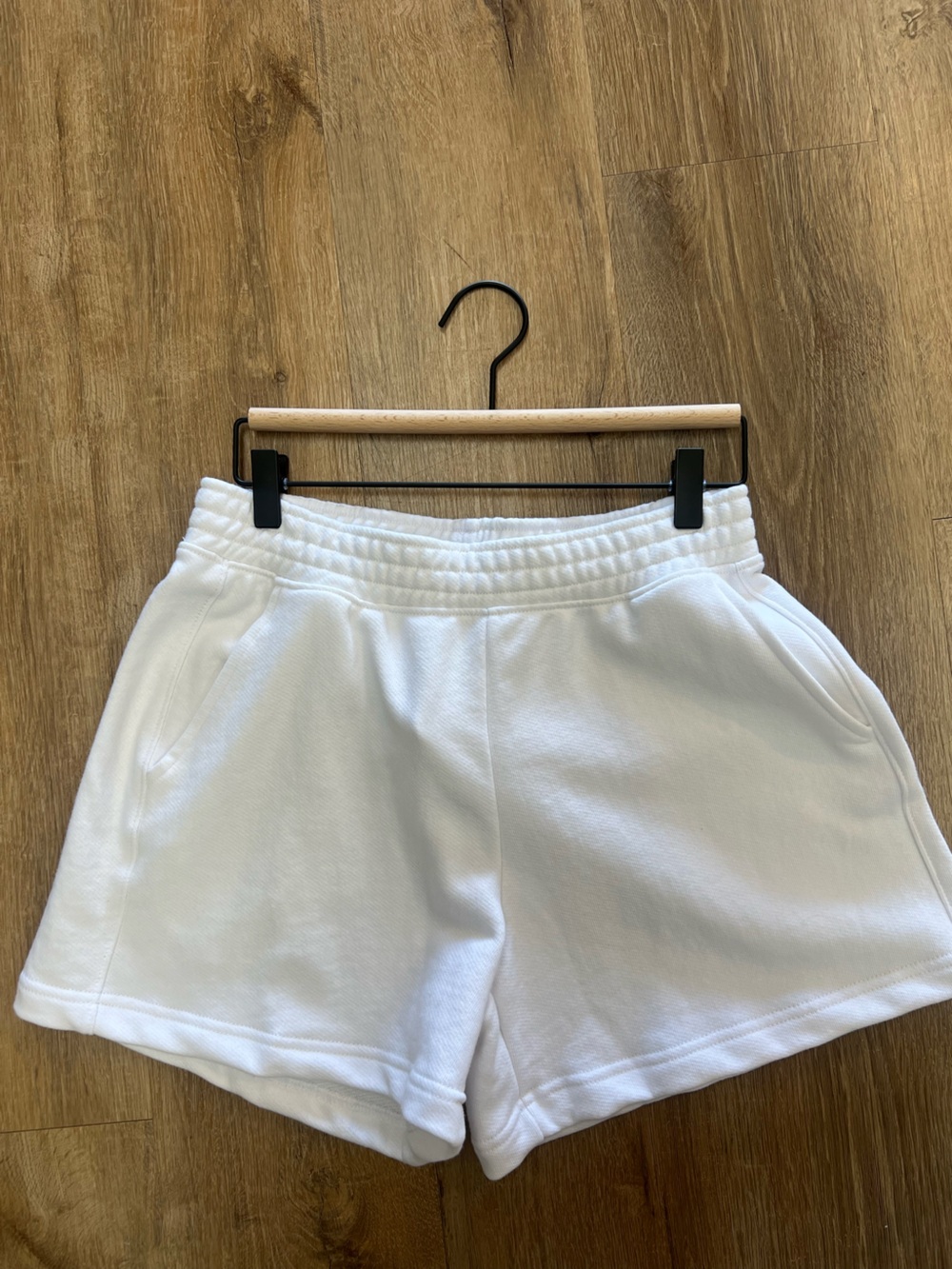 perfectwhitetee Bari French Terry Sweatshorts